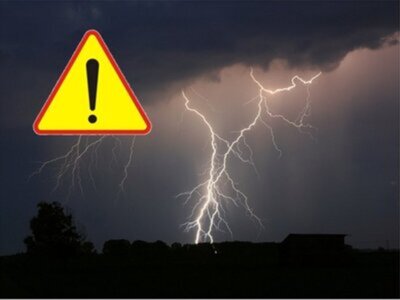 Ostrzeżenie meteorologiczne Burze z gradem