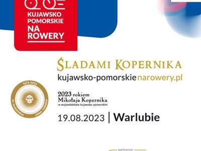 śladami Kopernika kujawsko-pomorskie na rowery