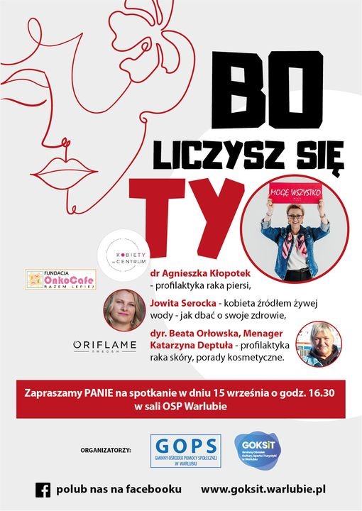 Plakat - Bo liczysz się Ty