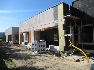 Budowa przedszkola - 50. tydzień, ściana