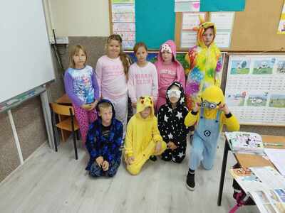 Dzień Piżamy w SP Lipinki