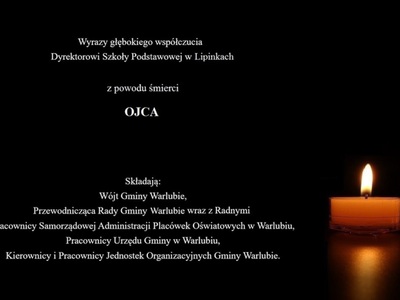 Kondolencje dla Rodziny i Bliskich