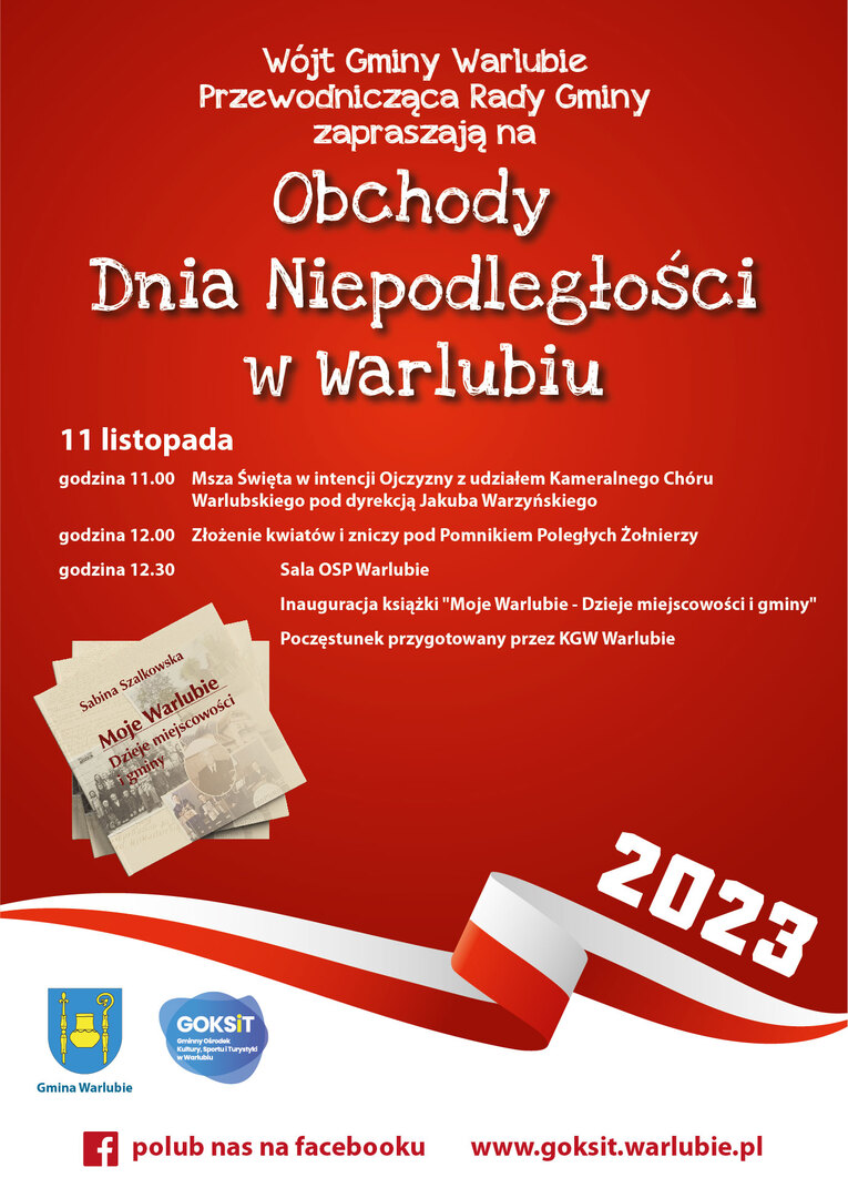 Obchody Dnia Niepodległości - plakat
