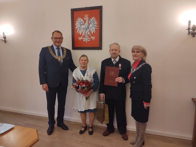 Wręczenie Medali za Długoletnie Pożycie Małżeńskie