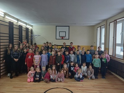 Lekcja historii w Szkole w Lipinkach