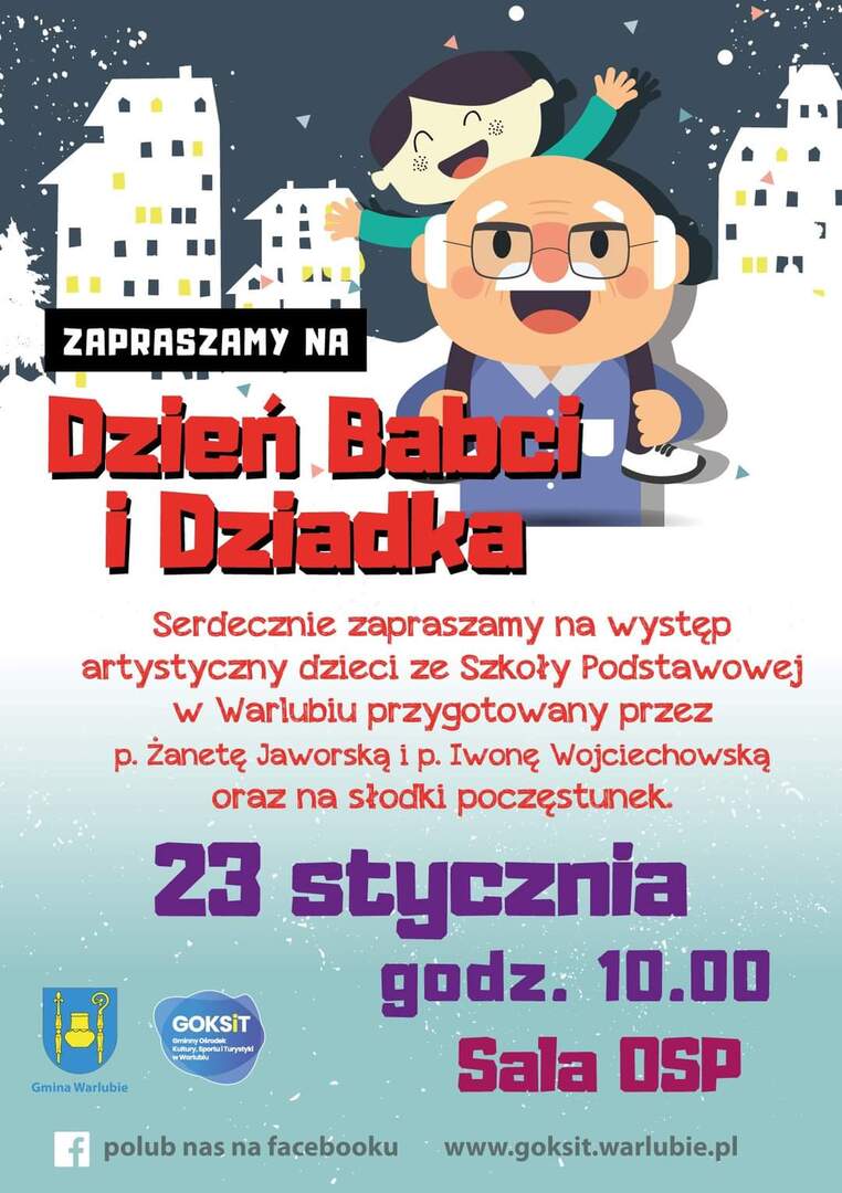 Plakat - dzień babci i dziadka
