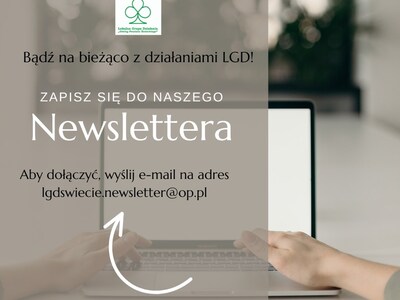Newsletter - LGD - plakat