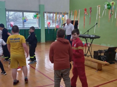 Bal karnawałowy w PSP Warlubie