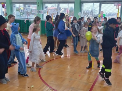 Bal karnawałowy w PSP Warlubie