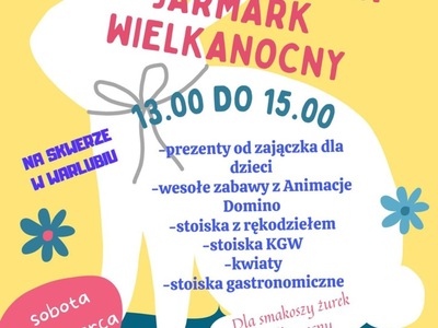 zaproszenie na jarmark wielkanocny