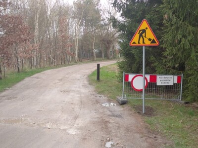 Budowa drogi wewnętrznej w miejscowości Warlubie, ul. Wybudowanie Nowskie