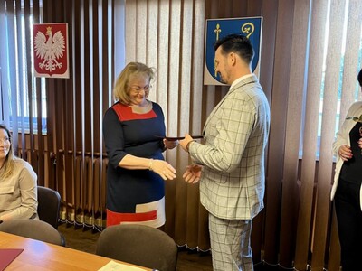 Uroczyste wręczenie zaświadczeń dla nowo wybranego Wójta i Radnych Gminy Warlubie