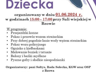 Dzień Dziecka w Bzowie