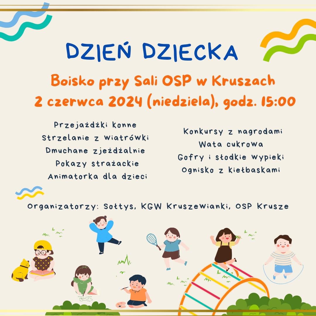 Dzień Dziecka w Kruszach