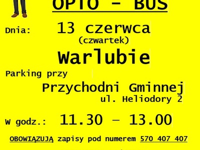 Zaproszenie na bezpłatne badanie wzroku