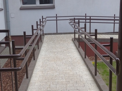 Pierwsza część projektu pn. „Dostosowanie budynku Publicznej Szkoły Podstawowej w Warlubiu do potrzeb osób niepełnosprawnych”