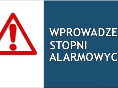 Stopnie alarmowe od 1 czerwca 2024 r.