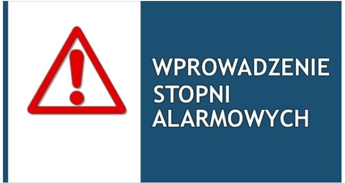 Stopnie alarmowe od 1 czerwca 2024 r.