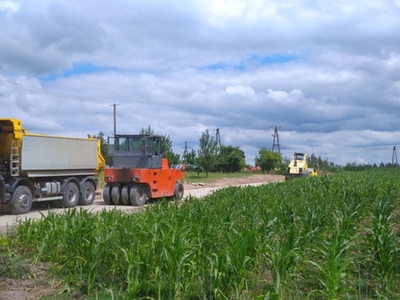 Budowa drogi wewnętrznej w miejscowości Warlubie, ul. Wybudowanie Nowskie