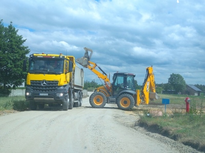 Budowa drogi wewnętrznej w miejscowości Warlubie, ul. Wybudowanie Nowskie