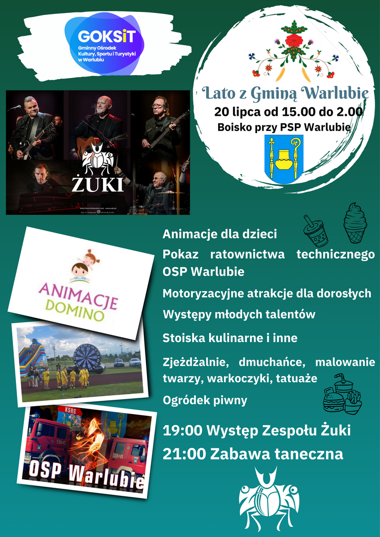Lato z Gminą Warlubie!