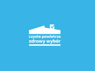 logotyp czyste powietrze zdrowy wybór
