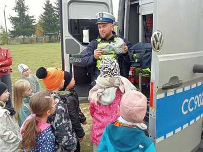 Policjanci z wizytą w SP Lipinki