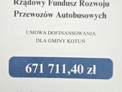 Dopłata do przewozów autobusowych – UMOWA podpisana