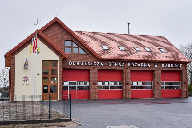 Uroczyste otwarcie remizy OSP Karsin