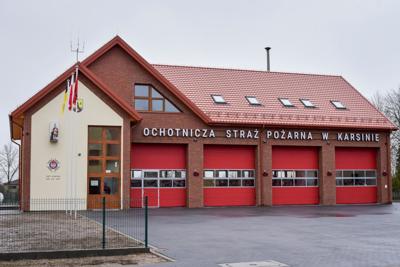 Uroczyste otwarcie remizy OSP Karsin