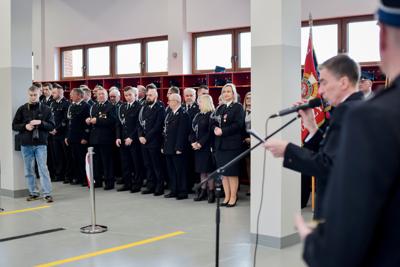 Uroczyste otwarcie remizy OSP Karsin