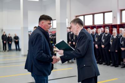Uroczyste otwarcie remizy OSP Karsin