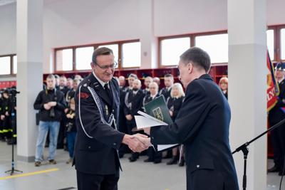 Uroczyste otwarcie remizy OSP Karsin