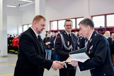 Uroczyste otwarcie remizy OSP Karsin