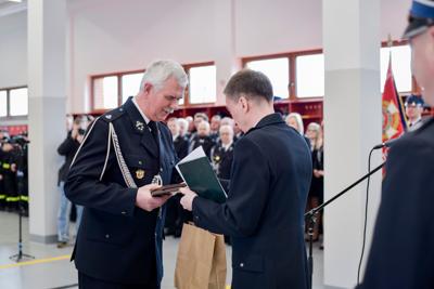 Uroczyste otwarcie remizy OSP Karsin