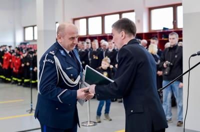 Uroczyste otwarcie remizy OSP Karsin