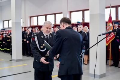Uroczyste otwarcie remizy OSP Karsin