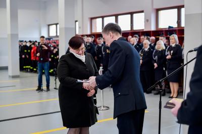 Uroczyste otwarcie remizy OSP Karsin