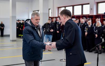 Uroczyste otwarcie remizy OSP Karsin
