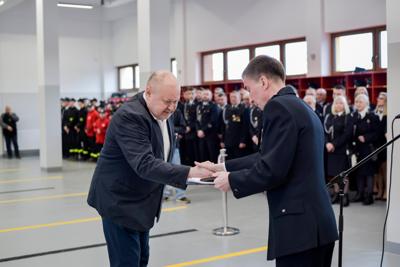 Uroczyste otwarcie remizy OSP Karsin