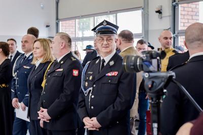 Uroczyste otwarcie remizy OSP Karsin