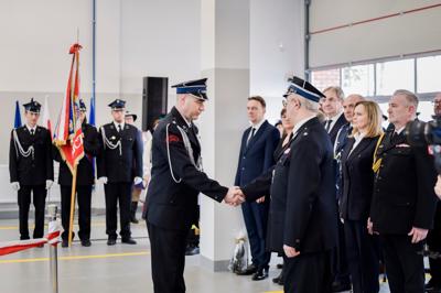 Uroczyste otwarcie remizy OSP Karsin