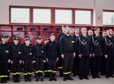 Uroczyste otwarcie remizy OSP Karsin