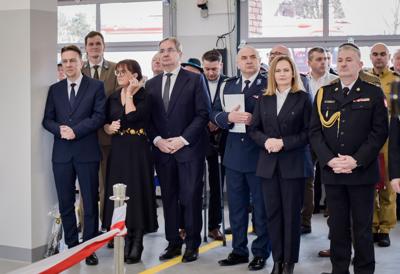 Uroczyste otwarcie remizy OSP Karsin