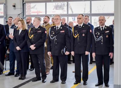 Uroczyste otwarcie remizy OSP Karsin