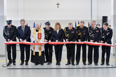 Uroczyste otwarcie remizy OSP Karsin