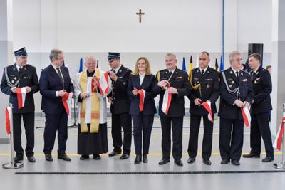 Uroczyste otwarcie remizy OSP Karsin