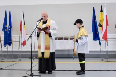 Uroczyste otwarcie remizy OSP Karsin