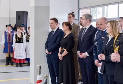 Uroczyste otwarcie remizy OSP Karsin