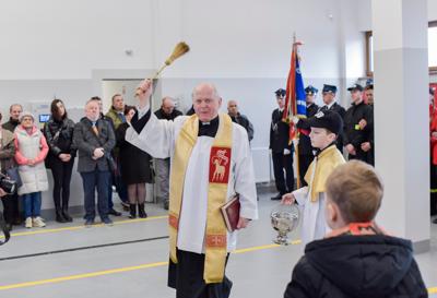 Uroczyste otwarcie remizy OSP Karsin
